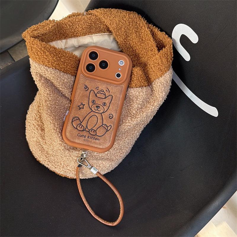 Мультяшный Забавный Чехол Jellycat для iPhone 14, 15, 16 Pro Max, 17 Модный Чехол