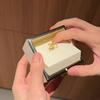 Rotating Ring Box Creative Jewelry Storage Boxes Birthday Surprise Packaging Box Little Bear Cake Gift Boxes for Girlfriend