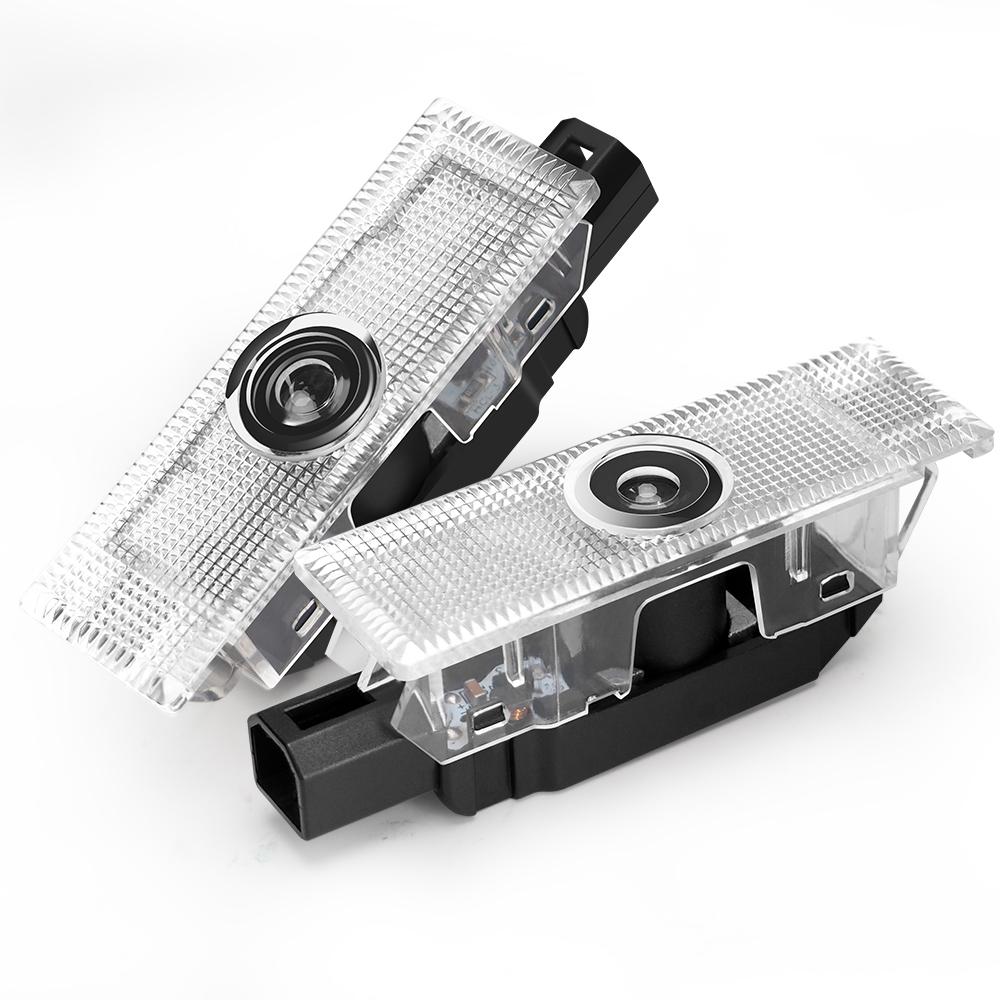 Красный Подсветка тени двери для Dodge 2 шт. Подсветка салона Dodge Приветственная подсветка двери автомобиля Для Dodge Challenger 2008-2019 SRT Автостайлинг