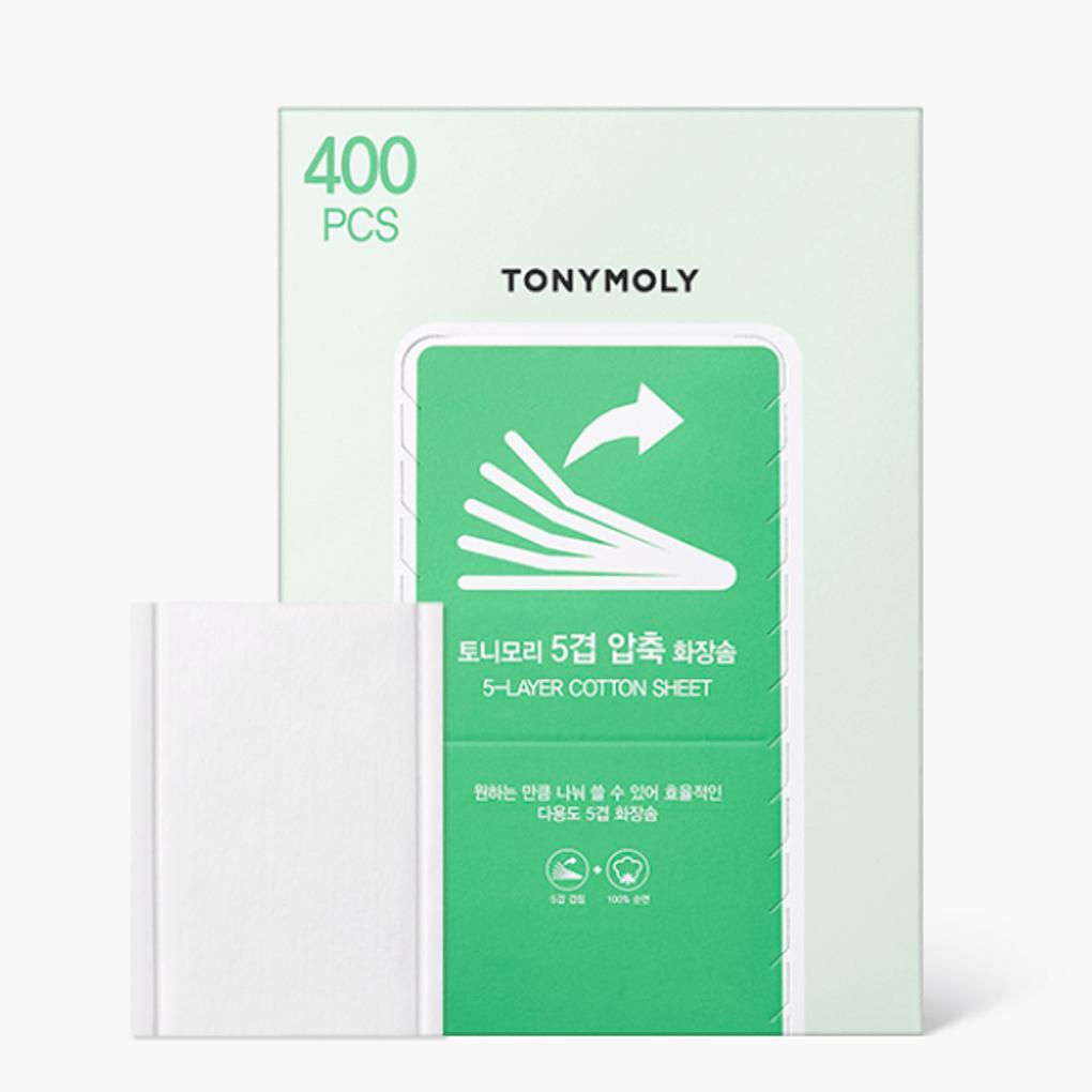 Tony Moly 5-ply compressed cotton pad