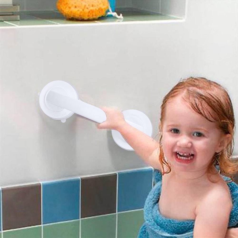 Sliding Door Handrail Punch Free Aging Resistance Door Window Knob Suction Cup Easy Installation Lightweight for Elder Home Care