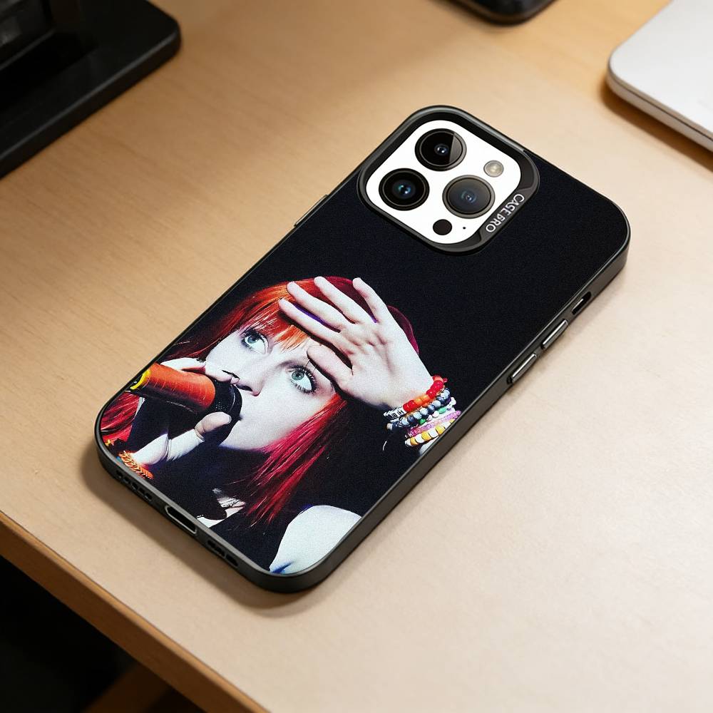 Чехол для телефона с изображением группы P-Paramore для iPhone 17,16,15,14,13,12,11 Plus,Pro Max,XS,Цветной Серебряный Позолоченный Внутренний Чехол