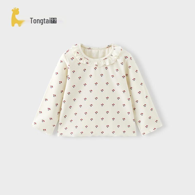 TONGTAI Baby Girl Long-Sleeve T-Shirt