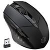Bluetooth Compatible Mouse Rechargeable 2.4G INPHIC PM6 Wireless Mouse Office Mute Support PC Laptop Tablet Smartphone