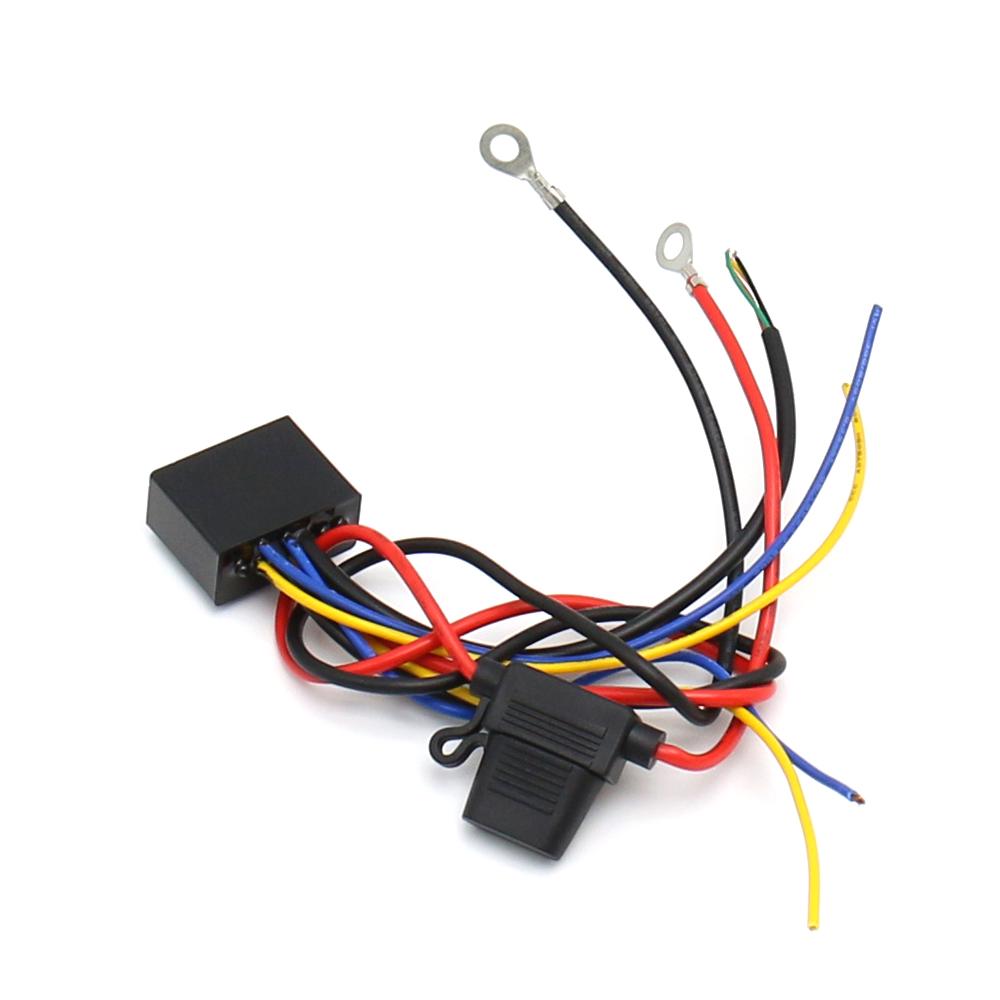 Motorcycle Handle Fog Light Switch Control Smart Relay