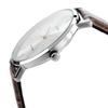 Casio Стандартные кварцевые мужские часы MTP-VT01L-7B2 белый кожаный ремешок
