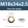 Yigu Durable Brass Flat Washers: M2-M12 Screws