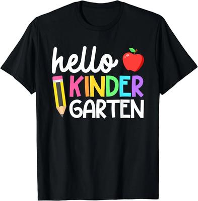 Привет, Команда детского сада Kinder Back to School Подарок учителю Унисекс Футболка