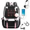 KATSEYE School Backpack for Students Fashion Laptop Daypack Lightweight Water-Resistant Large Capacity 60123-16