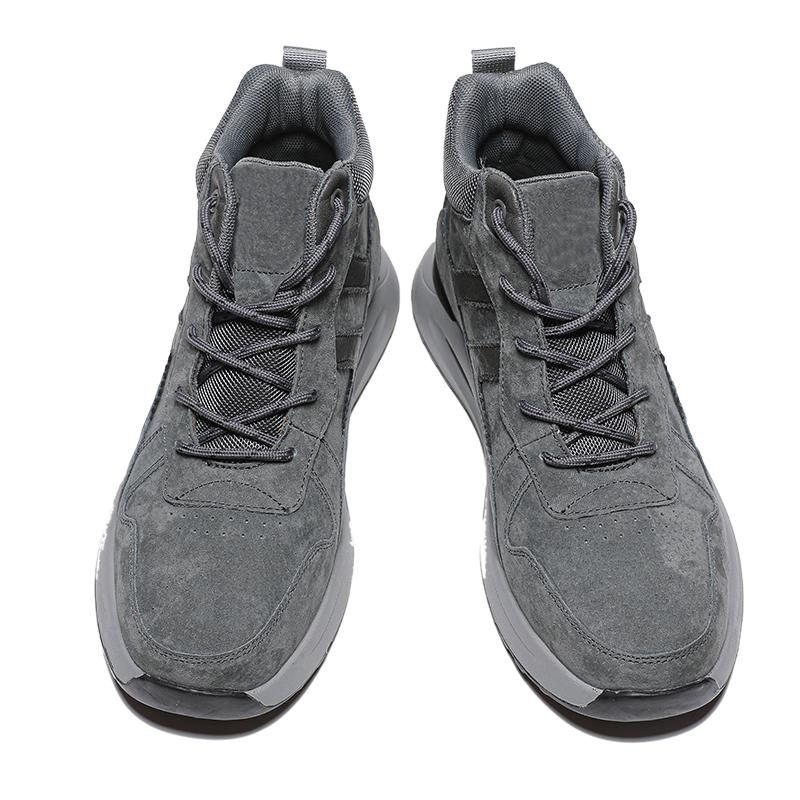 38-45 Мужские кожаные ботинки в стиле хип-хоп, дышащая повседневная обувь в стиле ретро, повседневная обувь больших размеров, легкие ботильоны