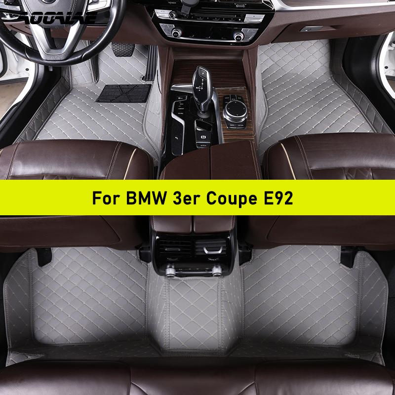 Автомобильные коврики для BMW 3er Coupe E92 2005-2013 2Doors Auto Carpets Foot Coche Accessorie