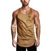 Casual Daily Fitness Breathable Sleeveless T-Shirt Bodybuilding Men's Icy Thin Running Sports Bottoming Vest