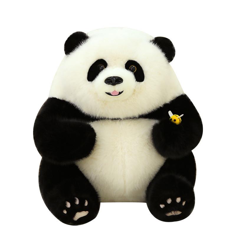 Игрушка Панда Плюшевая Пчелиной Тематики Кукла Гигантская Панда Мягкая Игрушка Подарок И Подушка
