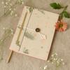 Handmade Lokta Paper Pressed Flower Notebook A5 Nepal