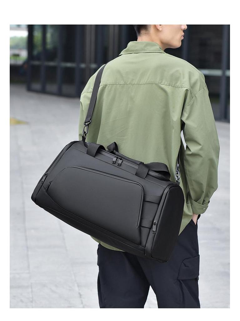 Unisex Crossbody & Gym Bag - Large Capacity, High-end, Lightweight, Casual Fashion Handbag for Travel.