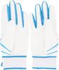 adidas Baseball Batting Size Blue LBG404 Gloves, 41, Basic, White/Sky (1122), Large,
