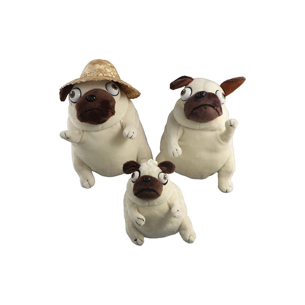 Mate Room Decoration Pug Dog Plush Doll Pug Dog Plush Toy Elf Fat Pug Plush Toys Stuffed Toy