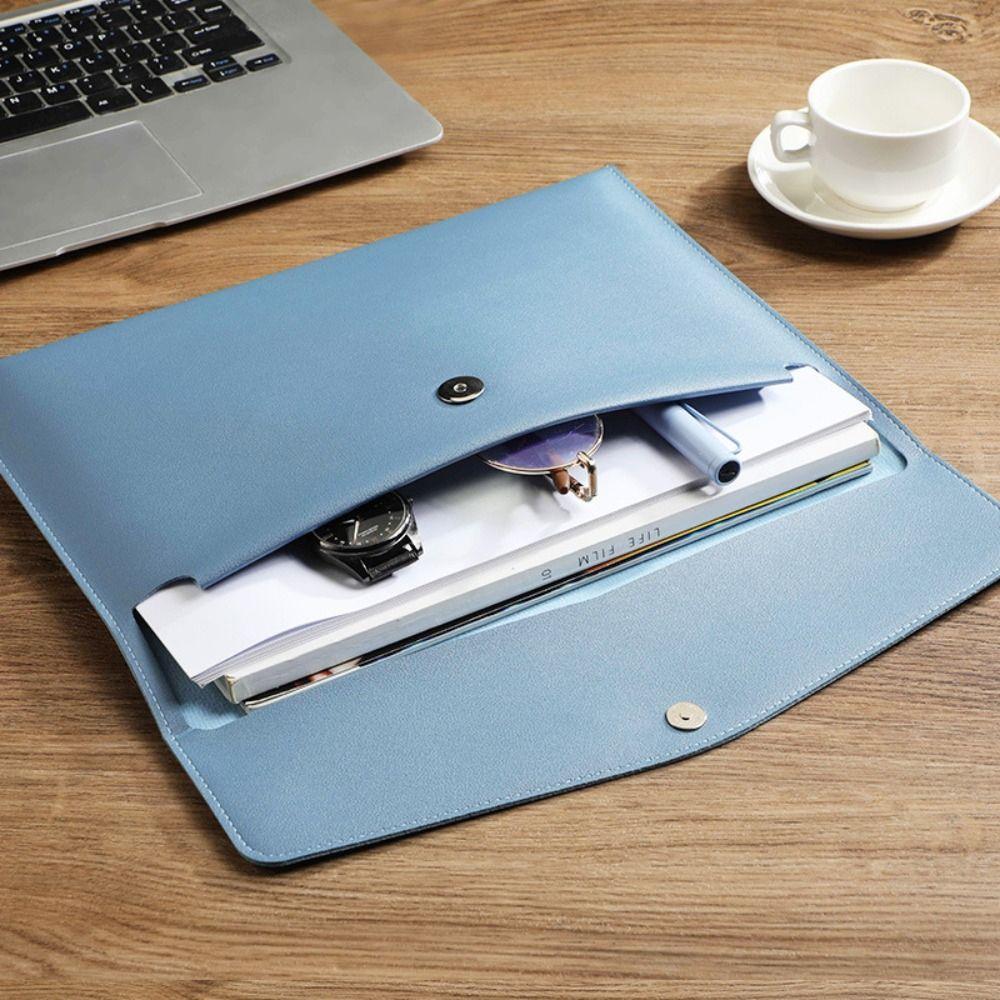 Большая вместительная папка для документов, сумка для деловых документов, прочная кожаная сумка для документов формата А4, офисная