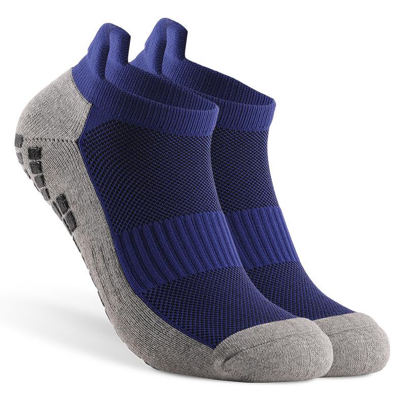 Thickened Towel Bottom Football Socks Non-Slip Short Tube Ankle Boat Socks Sweat-Absorbing And Wear-Resistant Training Socks