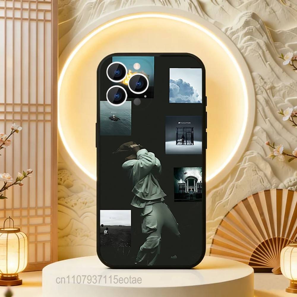 Чехол для телефона NF Rapper The Search для iPhone 17,16,15,14,13,12,11,Pro,Max,Plus,E,Air,Mini, Защитный черный чехол