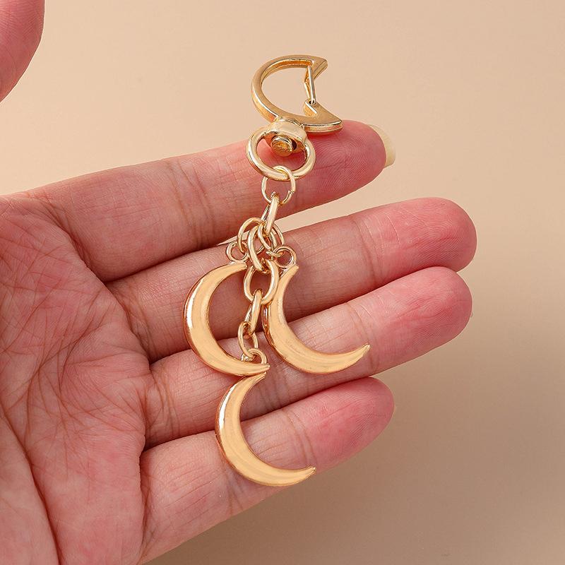 Alloy Love Heart Key Chain Shell Starfish Key Ring Pendants For Women Girls Handbag Decor Diy Handmade Jewelry Gifts