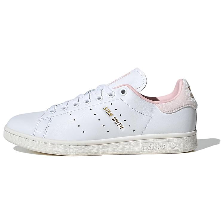 adidas Женские Stan Smith 'Белый Вельвет Песочный Розовый' Женские IF7002