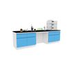 Steel-Wood Lab Workbench with Fume Hood