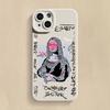 Мягкий чехол для телефона Graffiti Great Art Aesthetic David Mona Lisa для iPhone 15 14 13 12 11 16 Pro Max XR X XS 7 8 15 Plus SE
