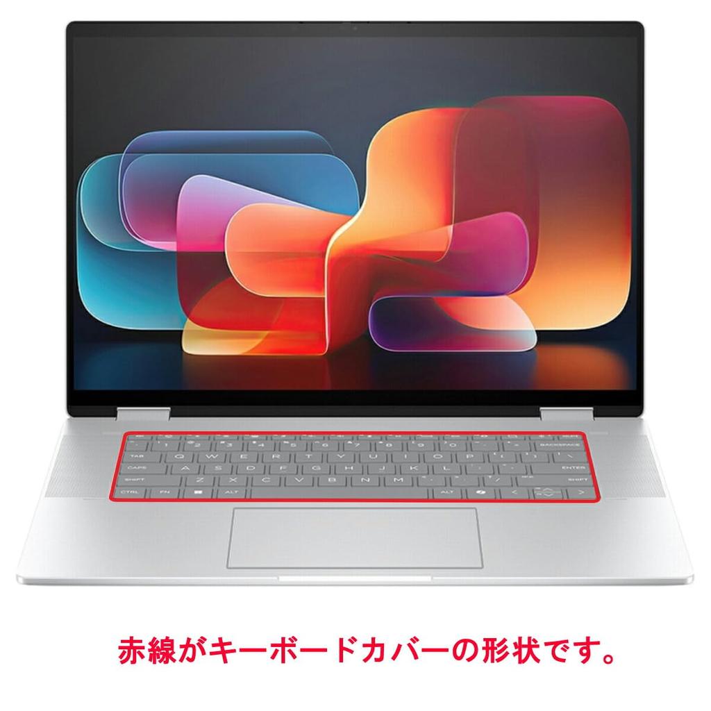 Защитная пленка для клавиатуры ClearView HP Envy x360 модель 2024 года, сделано в Японии 16-ac 16-ac0000
