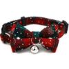 Рождественские украшения Рождественские миниатюрные ошейники для собак и кошек Съемный ошейник для домашних животных Модный изысканный ошейник с бантом для домашних животных Рождественские подарки