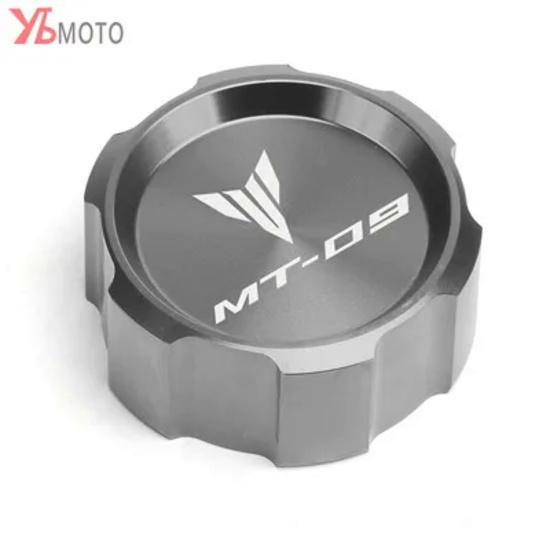 Для Yamaha MT-09 MT 09 mt09 FZ09 2014- (не для ) Мотоциклетные детали Передняя и задняя крышка бачка тормозной жидкости Крышка резервуара