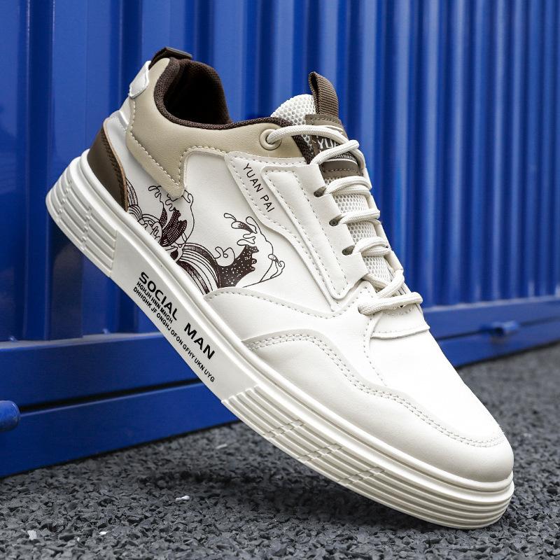 Spring New Low-Top Casual Board Shoes Men's Student All-Match Fashion Fashion Casual Shoes Men's Shoes Fashion Shoes Men's Shoes