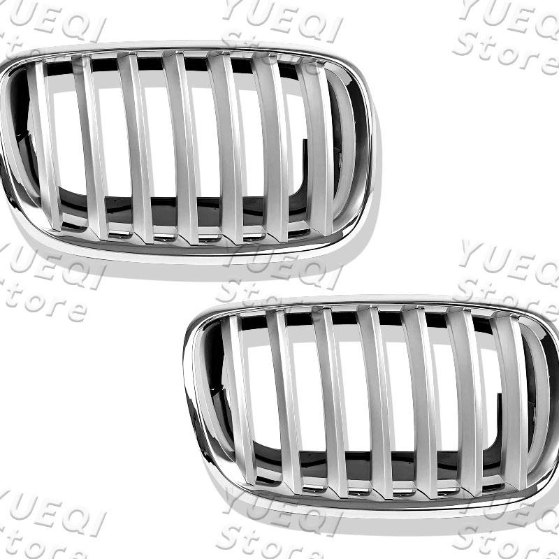 51137185223 51137185224 Автомобильные сетчатые решетки переднего бампера левая правая для BMW X5 X6 E70 E71 E72 2010- 2013 Автозапчасти
