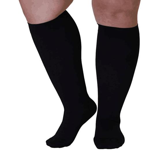 Vein Compression Socks Professional Promote Blood-circulating Breathable Compression Mid Tube Socks Elderly People Compression Socks