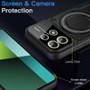Для Magsafe Беспроводной Зарядки Чехол Funda Для Redmi Note 14 Pro Plus 13 13 12 11 10 Pro Plus Магнитное Кольцо Подставка Бронированный Чехол для Телефона