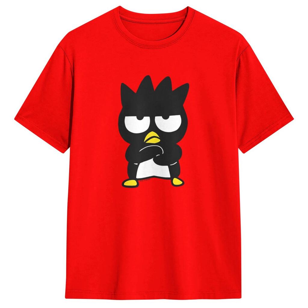 Badtz Maru Attitude T-Shirt Beach Y2K Basic T Shirts Cotton Fashion Tshirt For Man Short Sleeve Casual Clothes