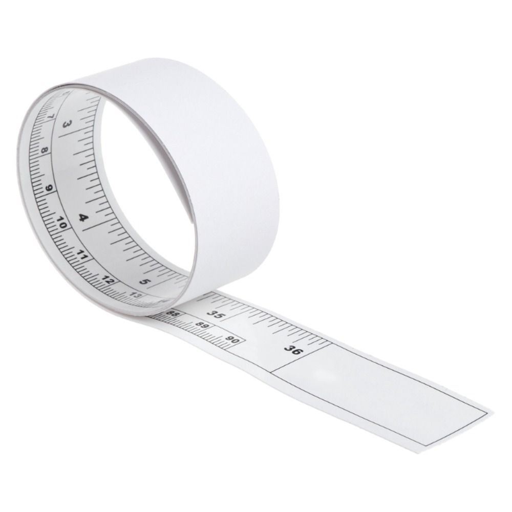 20 Pcs Lightweight Sewing Machine Sticker 90cm Vinyl Ruler Durable Measure Tape Workbench