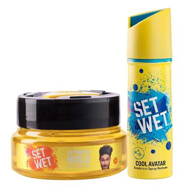 Гель для волос сверхсильной фиксации, 250 мл С дезодорантом-спреем Cool Avatar, 150 мл