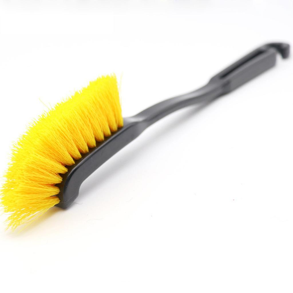 Car Wash Brush,Car Detail Brush,12in Wheel Long Handle Brush, Tire Cleaner Wheel Tire Brush, Special Crevice Brush For Cars Washing Brush