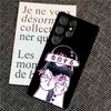 Чехол с грустной девушкой в стиле японского аниме для Samsung Galaxy S24 S25 Ultra S20 S21 S22 S23 Ultra S9 S10 Plus S25 FE Задняя крышка