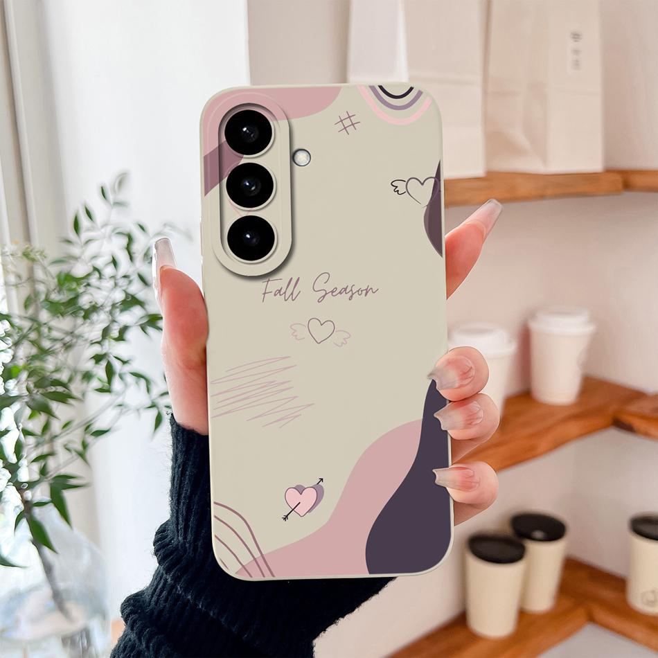 For Samsung Galaxy S26 Ultra Plus Case Butterfly Hearts Liquid Silicone Camera Protection Soft Back Cover For Samsung S 26 Funda