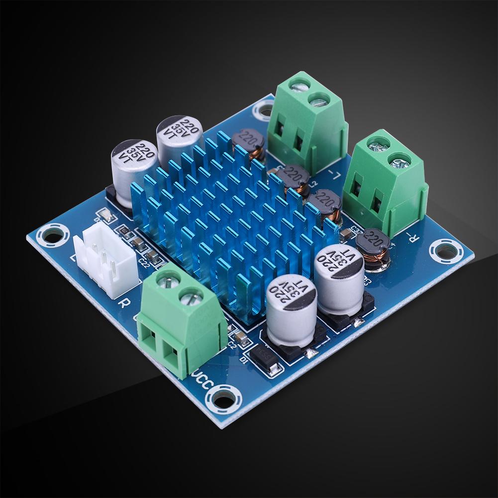 Плата усилителя мощности 12-24 В, двухканальный аудиомодуль усилителя мощности 10 Вт + 10 Вт, высокое разрешение