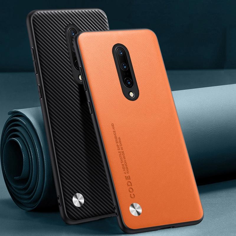 Luxury PU Leather Case For OnePlus 7 8 7T Pro Back Cover Silicone Protection Phone Case For OnePlus 8 7 Pro One Plus 7T Coque
