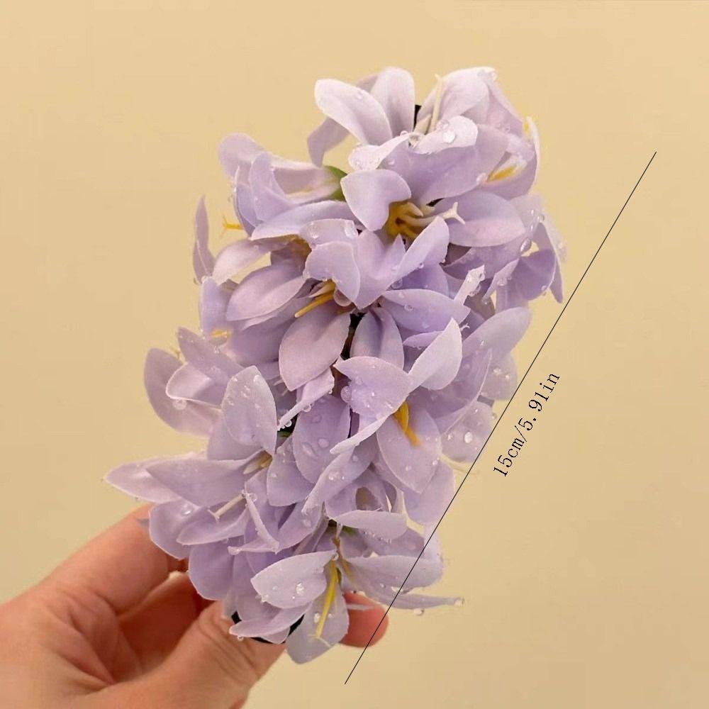 15cm Artificial Flower Hair Clips Elegant Bridal Hair Accessories Flower Hair Pins for Women