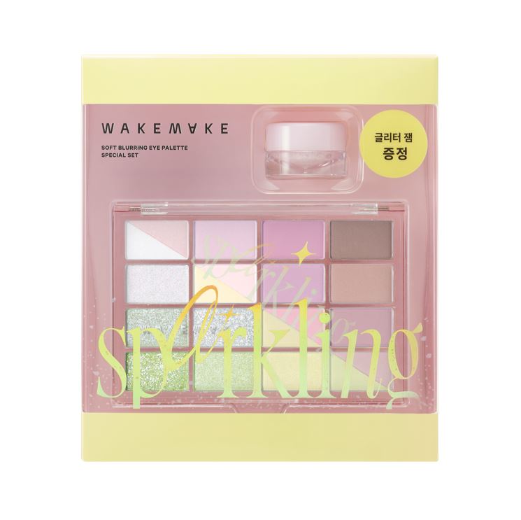 Палитра теней для век Wakemake Soft Blurring 19 ЦВЕТОВ (Продукт/отдельный предмет)