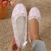 Мода Женские Балетки 2024 Новые Модные Балетки для Женщин Слипоны С Вырезами Лоферы Летние Балетки Милые Полые Роскошные Кроссовки Женские