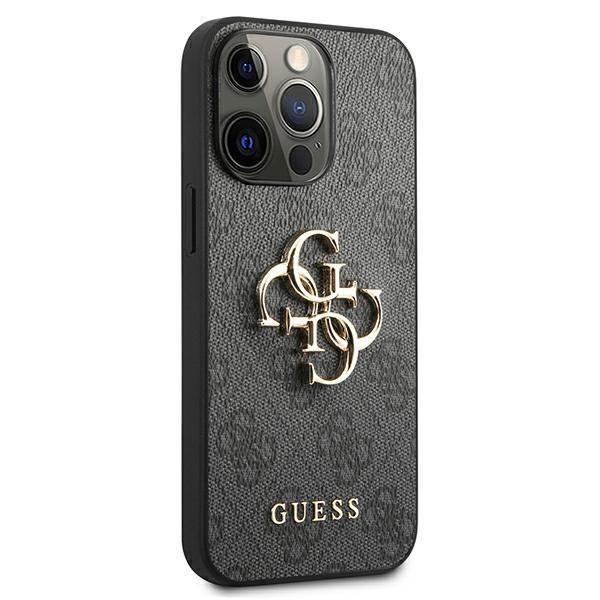 Guess Guhcp13X4Gmggr Iphone 13 Pro Max 6,7 Szary/Grey Hardcase 4G Big Metal Logo