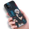 Чехол для телефона с изображением аниме «Токийский гуль» для Apple iPhone 14 13 12 Mini 11 Pro Max 7 8 XR X XS 7 8 Plus SE 2020 2022, черный мягкий чехол