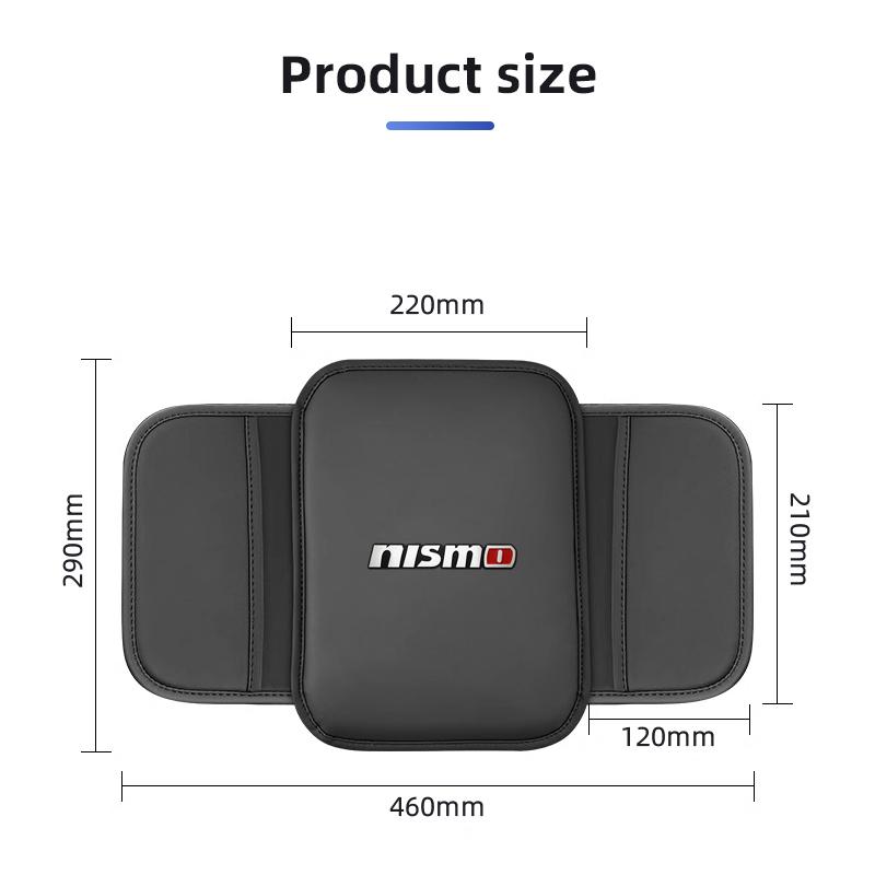 Автоаксессуары Подушка подлокотника центральной консоли из ПУ кожи для Nissan Nismo LEXUS Dacia Tesla Cadillac Land Rover Toyota Hyundai BMW