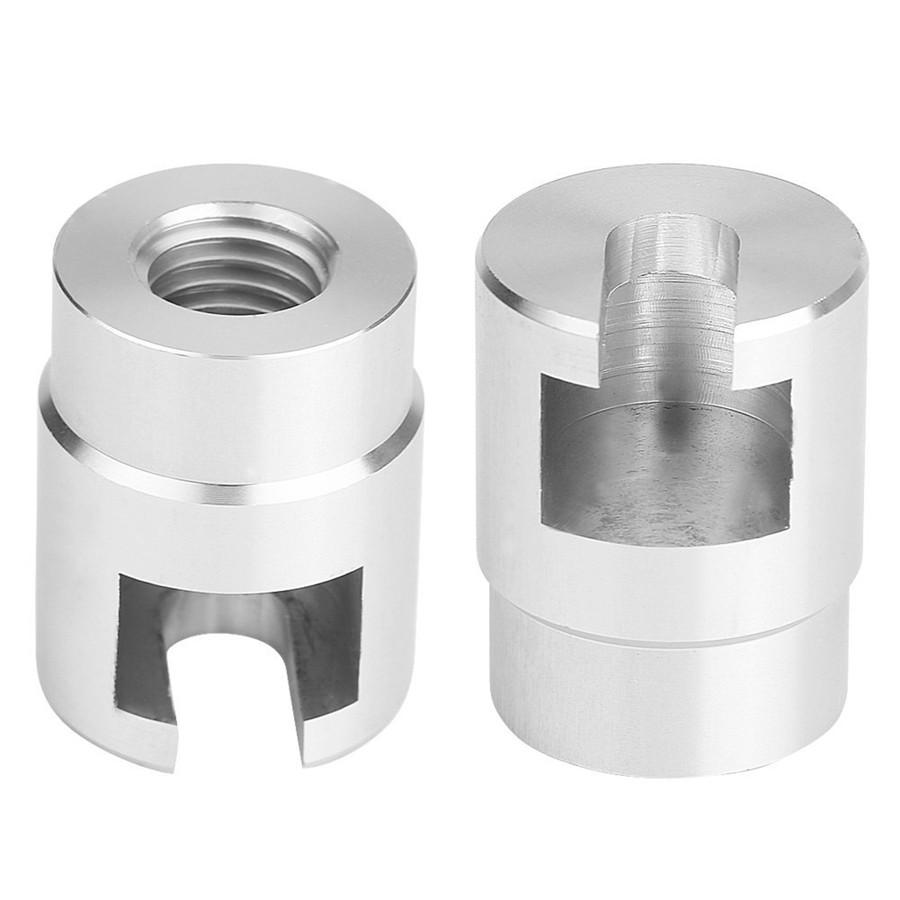 1 шт. Серебристый Алюминиевый Сплав Головка Пулера для Ремонта Вмятин Адаптер для Беспокрасочного Удаления Вмятин для Скользящего Молотка и Тягового Лепестка Инструмент Автомобильный Аксессуар M12